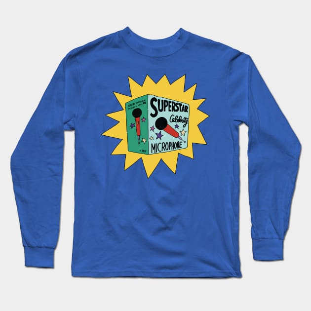 Superstar microphone Long Sleeve T-Shirt by TeeAguss